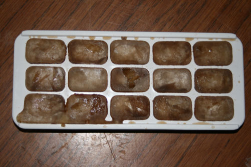 15 prototype pepsi ice cubes, each worth more than it's weight in gold.